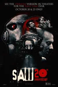 Poster to the movie "Saw" #608540