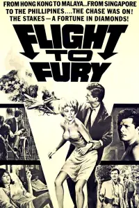 Poster to the movie "Flight to Fury" #961413