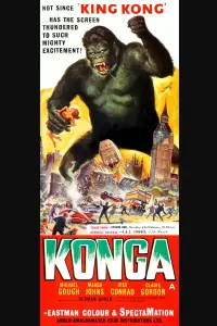 Poster to the movie "Konga" #652433