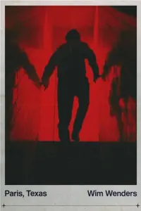 Poster to the movie "Paris, Texas" #740970
