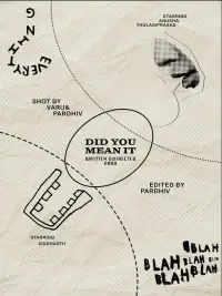 Poster to the movie "Did You Mean It?" #659719