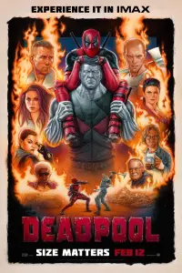 Poster to the movie "Deadpool" #915889