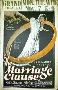 Poster to the movie "The Marriage Clause" #1201307