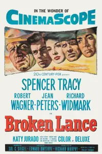 Poster to the movie "Broken Lance" #1162937