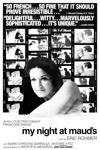 Poster to the movie "My Night at Maud
