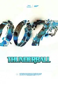 Poster to the movie "Thunderball" #885124