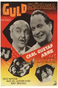 Poster to the movie "Guldgrävarna" #717689