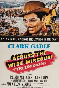 Poster to the movie "Across the Wide Missouri" #984325