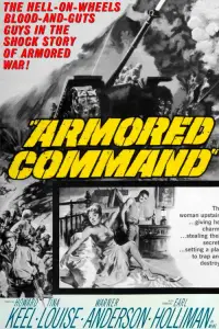 Poster to the movie "Armored Command" #1160682