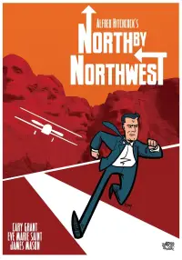 Poster to the movie "North by Northwest" #938374