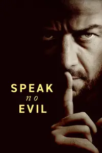 Poster to the movie "Speak No Evil" #934820