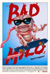 Poster to the movie "Bad Milo!" #1091792