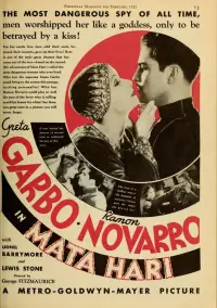 Poster to the movie "Mata Hari" #718540