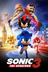 Poster to the movie "Sonic the Hedgehog 3" #552225