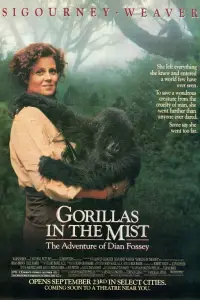 Poster to the movie "Gorillas in the Mist" #961471