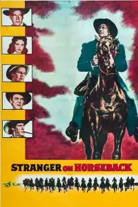 Poster to the movie "Stranger on Horseback" #1070577