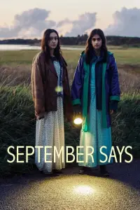Poster to the movie "September Says" #698290