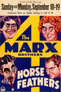 Poster to the movie "Horse Feathers" #1138240