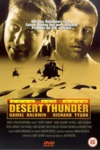 Poster to the movie "Desert Thunder" #733629