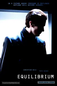 Poster to the movie "Equilibrium" #937131