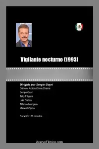 Poster to the movie "Vigilante nocturno" #894110