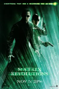 Poster to the movie "The Matrix Revolutions" #919889