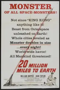 Poster to the movie "20 Million Miles to Earth" #995057