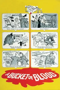 Poster to the movie "A Bucket of Blood" #988384