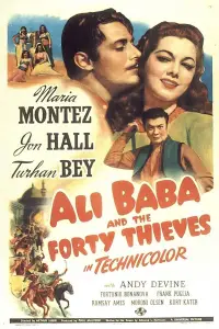 Poster to the movie "Ali Baba and the Forty Thieves" #993830