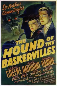 Poster to the movie "The Hound of the Baskervilles" #969585