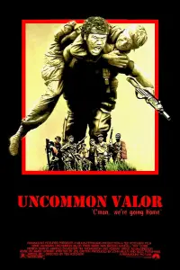 Poster to the movie "Uncommon Valor" #991536