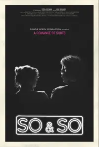 Poster to the movie "So & So" #807494