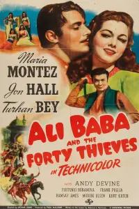 Poster to the movie "Ali Baba and the Forty Thieves" #993828