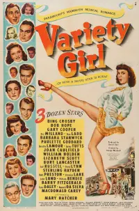 Poster to the movie "Variety Girl" #1127120