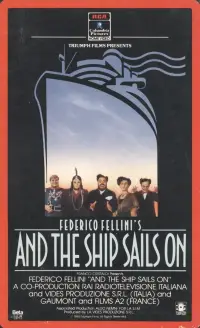 Poster to the movie "And the Ship Sails On" #1018754