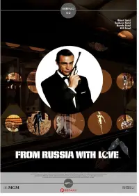 Poster to the movie "From Russia with Love" #923365