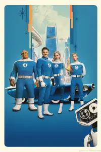 Poster to the movie "The Fantastic Four" #519667