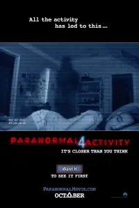 Poster to the movie "Paranormal Activity 4" #958063