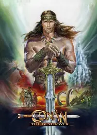 Poster to the movie "Conan the Destroyer" #967852