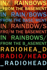 Poster to the movie "Radiohead: In Rainbows - From the Basement" #1143647