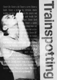 Poster to the movie "Trainspotting" #922575