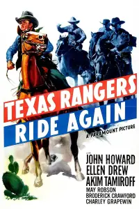 Poster to the movie "The Texas Rangers Ride Again" #1147029