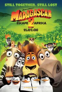 Poster to the movie "Madagascar: Escape 2 Africa" #927242