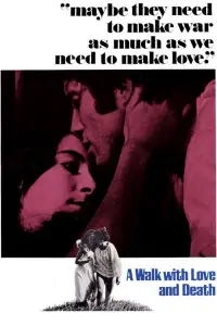 Poster to the movie "A Walk with Love and Death" #993957