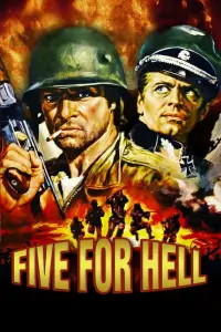 Poster to the movie "Five for Hell" #1116402