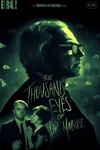 Poster to the movie "The 1,000 Eyes of Dr. Mabuse" #1137415