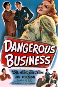 Poster to the movie "Dangerous Business" #1238394