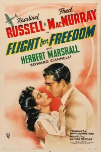 Poster to the movie "Flight for Freedom" #1207563