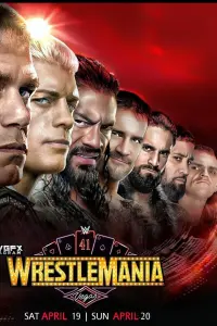 Poster to the movie "WWE WrestleMania 41 - Saturday" #747353