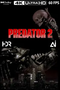Poster to the movie "Predator 2" #930463